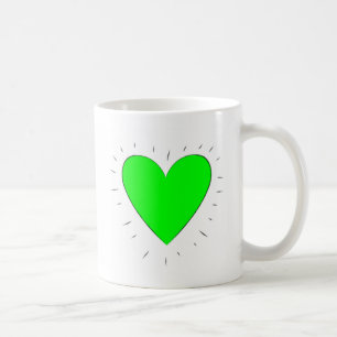 Groen hart - Mok