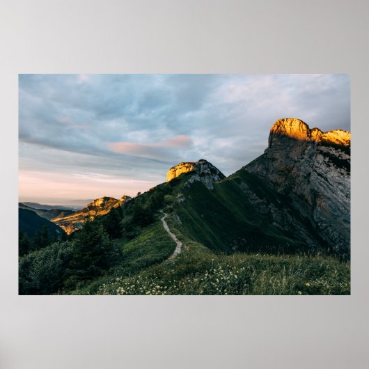 GROEN HILLS POSTER (Voorkant)