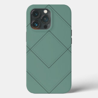 Groen Hoesje met geometrisch ontwerp