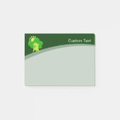 Groen Huis Post-it® Notes (Voorkant)