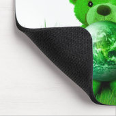 Groen is Cool. Mousepad Muismat (Hoek)