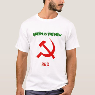 Groen is de Nieuwe RED T-shirt