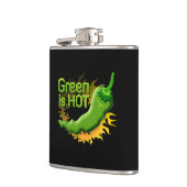 Groen is HEET Heupfles (Links)