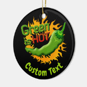 Groen is HEET Keramisch Ornament (Links)