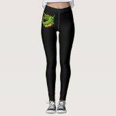 Groen is HEET Leggings (Voorkant)