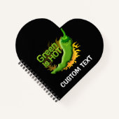 Groen is HEET Notitieboek (Voorkant)