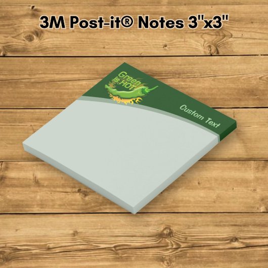Groen is HEET Post-it® Notes
