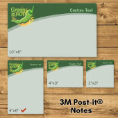 Groen is HEET Post-it® Notes