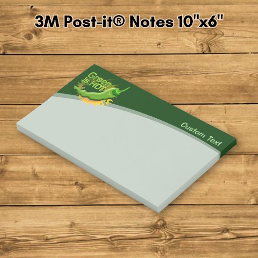 Groen is HEET Post-it® Notes