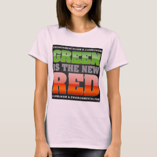 Groen is het nieuwe rood t-shirt