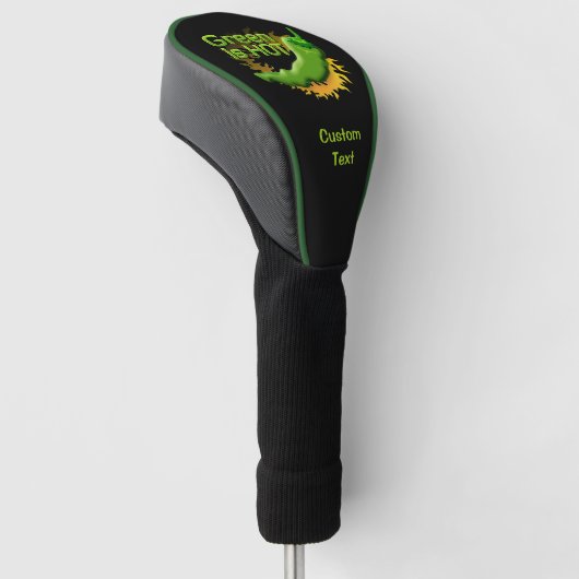 Groen is HOT Golfheadcover (Schuin)