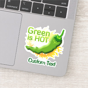 Groen is HOT Sticker