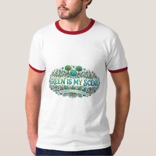 Groen is mijn scene. t-shirt