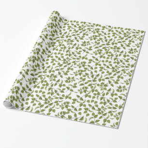 Groen Ivy Vine Wrapping Paper Cadeaupapier