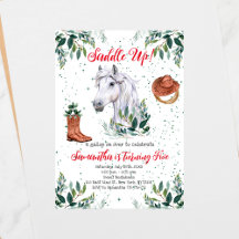 Groen Jongen Paard Verjaardagsfeestje