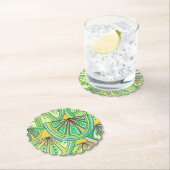 groen kalkhoudend geschulpte Onderzetter (Insitu)