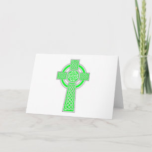 Groen Keltisch kruis Kaart