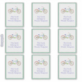 Groen keukenbord sticker (Voorkant)