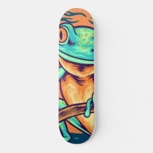 Groen kikkerbord - koude kikkerborden skateboard