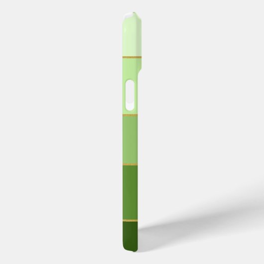 Groen kleurblok gepersonaliseerd Case-Mate iPhone case (Achterkant / Rechts)