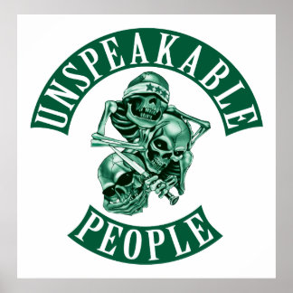 Groen kleuren poster omhoog