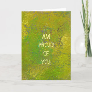 Groen kleurrijk pret uniek modern het schilderen kaart