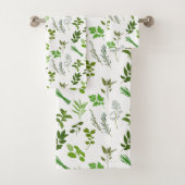 Groen koken Culinaire tuin kruiden Bad Handdoek (Insitu)