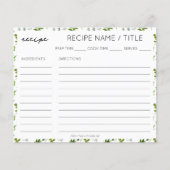 Groen koken Culinaire tuin kruiden recept (Voorkant)