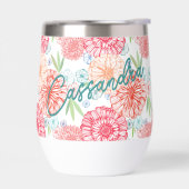 Groen koraal rood blauw Oranje restantkunst (Links)