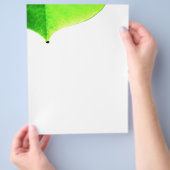 Groen laat flyer (Hand)