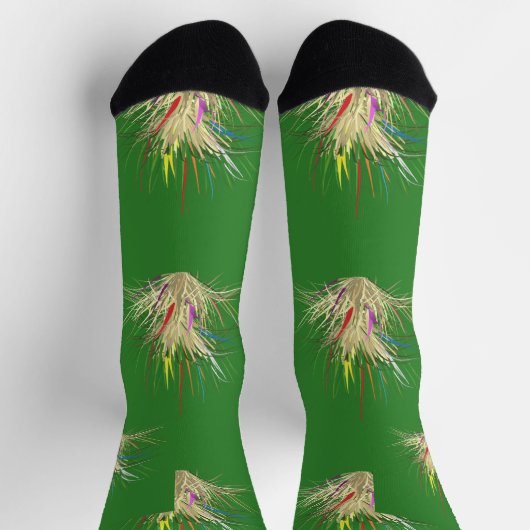 Groen laat je zien als natuurlijk sokken (Top)