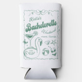 Groen Laatste Toast Beach Bachelorette Party (Voorkant)