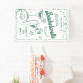 Groen Laatste Toast Beach Bachelorette Weekend Ban Spandoek (Insitu)