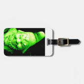 Groen label bagagelabel (Voorkant horizontaal)