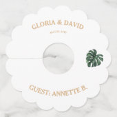 Groen Label van glanzen (Achterkant)