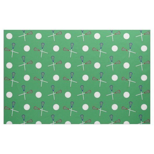 Groen lacrossepatroon stof (Yard (91,4 cm))