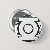 Groen lampje Lantern Ronde Button 5,7 Cm (Voorkant /achterkant)