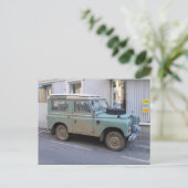 Groen land Rover Briefkaart (Staand voorkant)