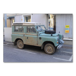 Groen land Rover Kaart