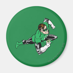 Groen lantaarnblad rechts magneet