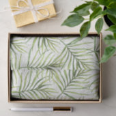 Groen lederen patroon 15 tissuepapier (Geschenk)