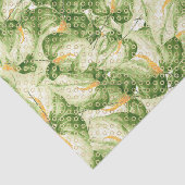 Groen lederen patroon 6 tissuepapier (Detail)