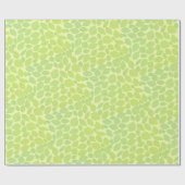 Groen lederen patroon boven pasteelgroene achtergr cadeaupapier (Vlak)