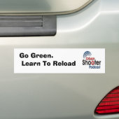 Groen.  Leer om Bumpersticker opnieuw uit te laden (Op auto)