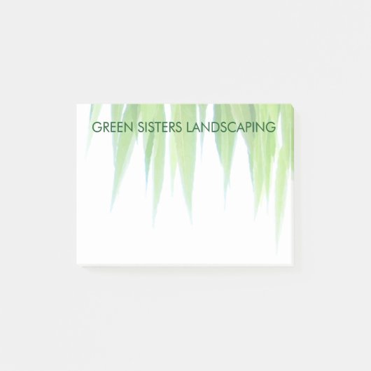Groen lef Canopy Earth Friendly Design Post-it® Notes (Voorkant)