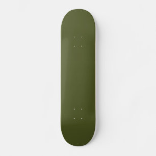 Groen leger (vaste kleur) skateboard
