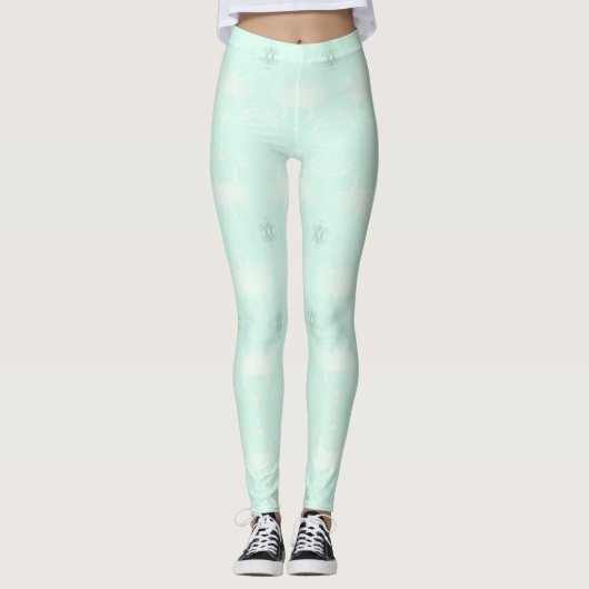 groen leggings (Voorkant)