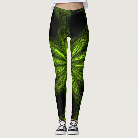 Groen Leggings (Voorkant)