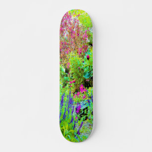 Groen Lenteguin Landschap met volken Skateboard