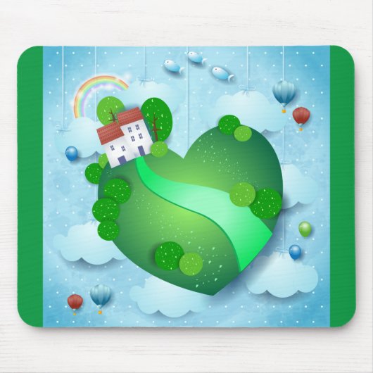 Groen leven muismat (Voorkant)